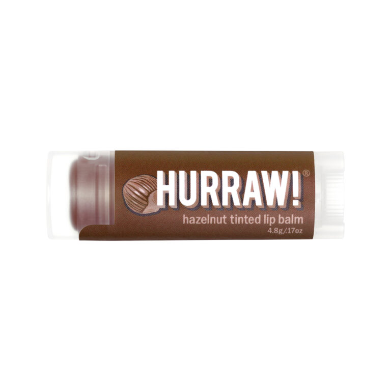 Hurraw! Organic Lip Balm - Hazelnut 4.8g