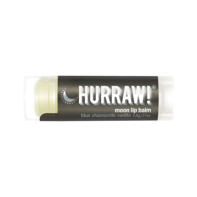 Hurraw! Organic Lip Balm - Moon (Blue Chamomile Vanilla) 4.8g