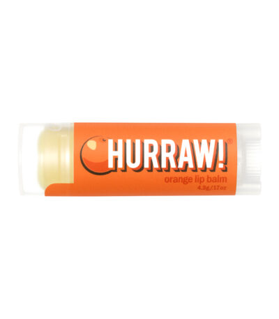 Hurraw! Organic Lip Balm - Orange 4.8g