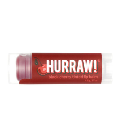 Hurraw! Organic Lip Balm - Tinted Black Cherry 4.8g