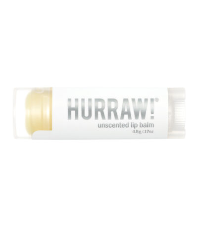 Hurraw! Organic Lip Balm - Unscented 4.8g