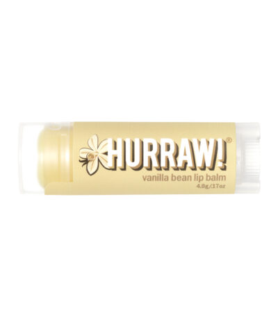 Hurraw! Organic Lip Balm - Vanilla Bean 4.8g