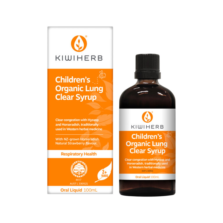 Kiwiherb - Childrens Organic Lung Clear Syrup 100ml