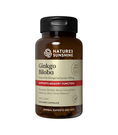 Natures Sunshine Ginkgo Biloba 100 capsules