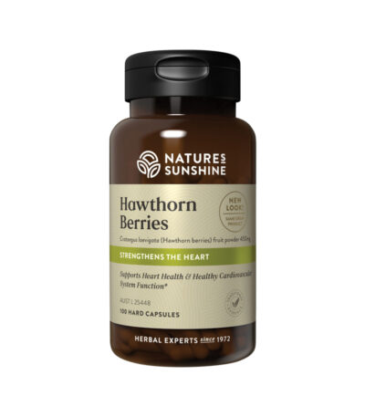 Natures Sunshine Hawthorn Berries 100 capsules