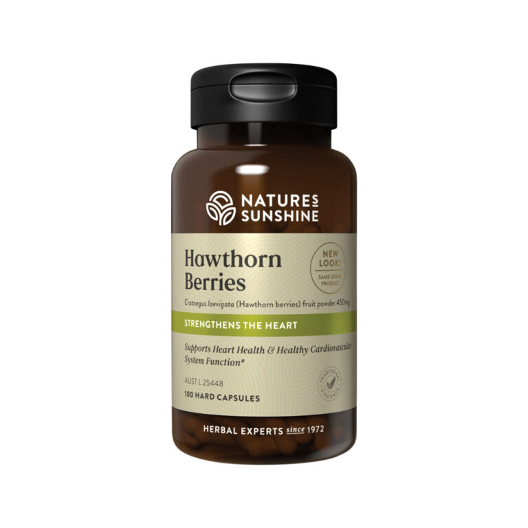 Natures Sunshine Hawthorn Berries 100 capsules