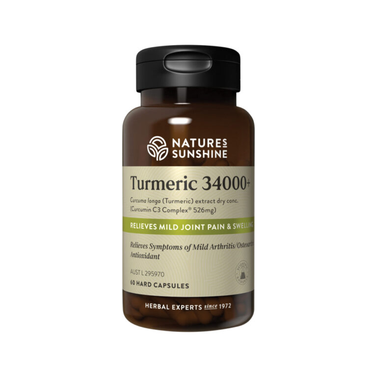 Natures Sunshine - Turmeric 34000+ 60 capsules