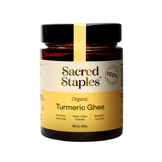 Sacred Staples - Organic Ghee - Turmeric 300ml