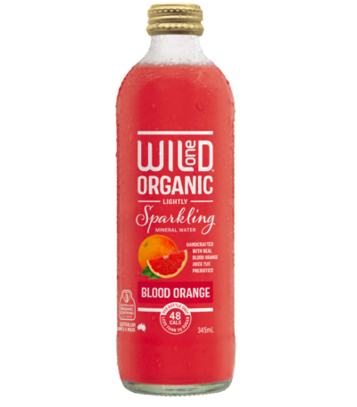 Wild One - Organic Sparkling Mineral Water - Blood Orange 345ml