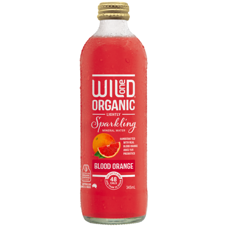 Wild One - Organic Sparkling Mineral Water - Blood Orange 345ml