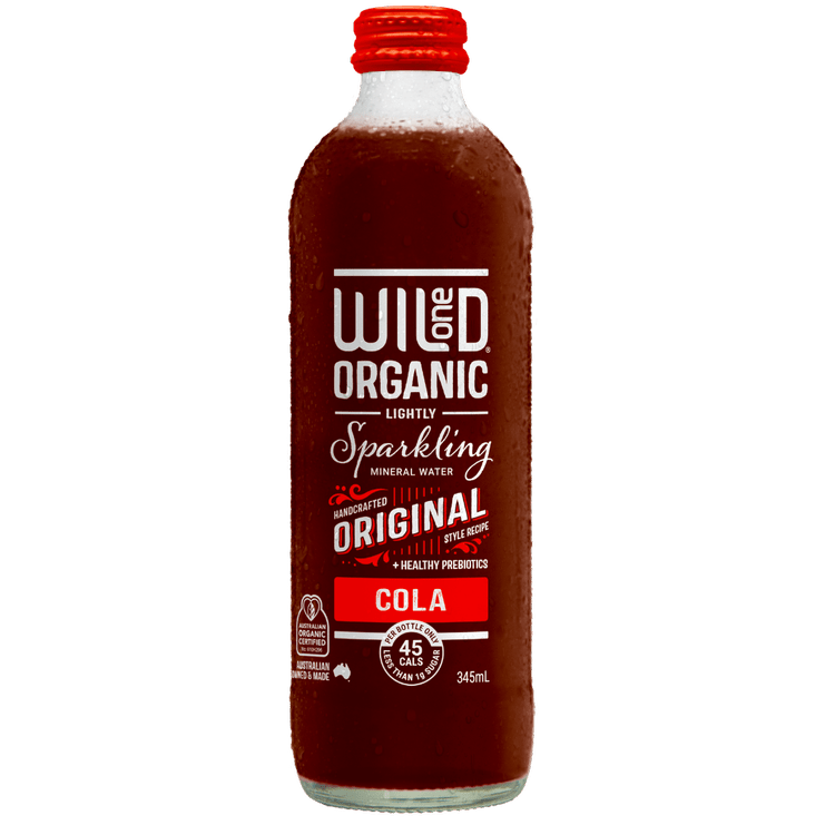 Wild One - Organic Sparkling Mineral Water - Cola 345ml