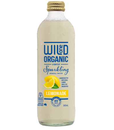 Wild One - Organic Sparkling Mineral Water - Lemonade 345ml