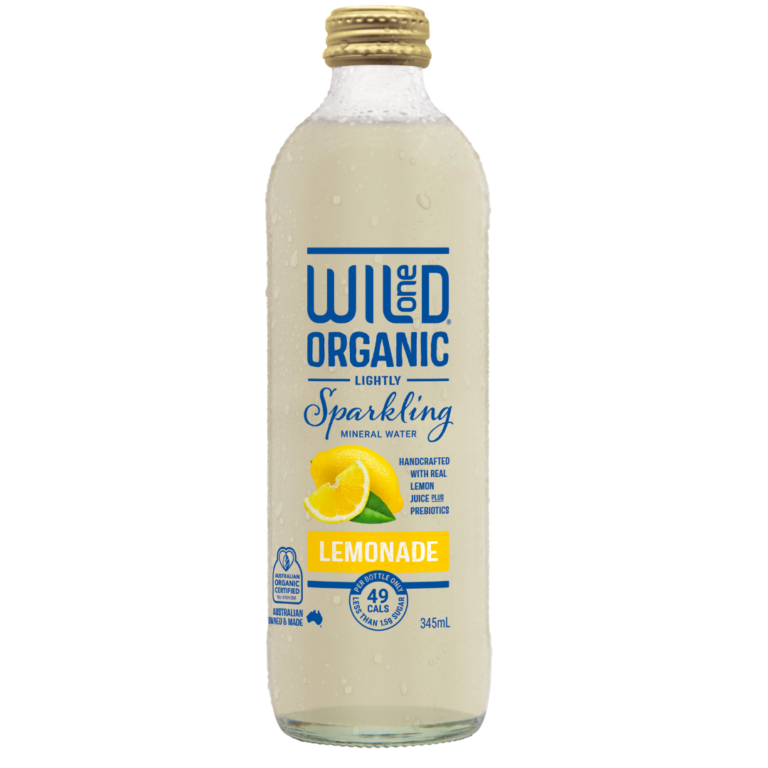 Wild One - Organic Sparkling Mineral Water - Lemonade 345ml