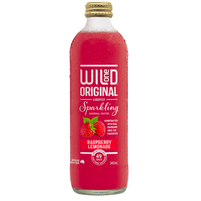 Wild One - Sparkling Mineral Water - Raspberry Lemonade 345ml