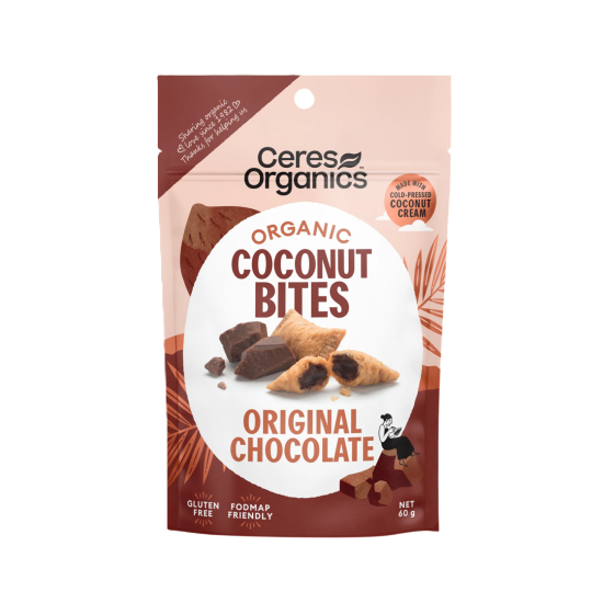 Ceres Organics - Organic Coconut Bites - Chocolate 60g