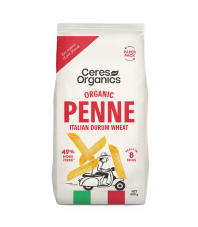 Ceres Organics - Organic Durum Wheat Pasta - Penne 400g