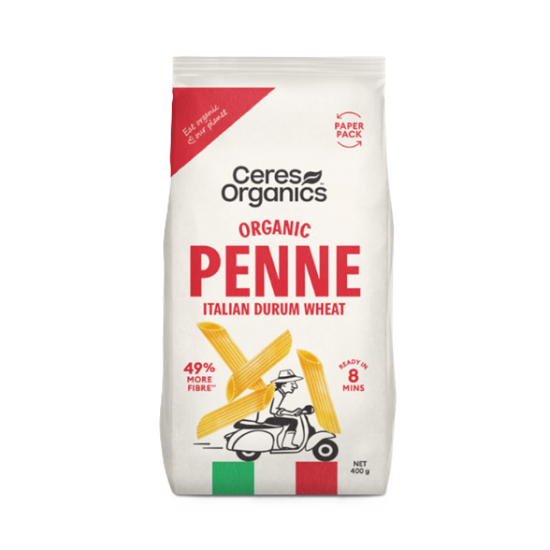 Ceres Organics - Organic Durum Wheat Pasta - Penne 400g