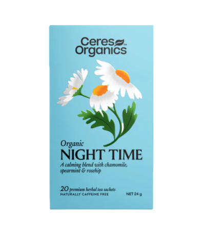 Ceres Organics - Organic Herbal Tea - Night Time 20 Tea Bags