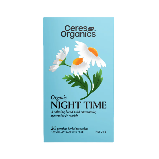 Ceres Organics - Organic Herbal Tea - Night Time 20 Tea Bags