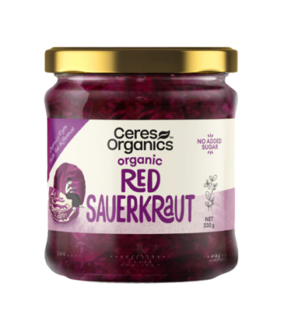 Ceres Organics - Organic Red Sauerkraut 330g