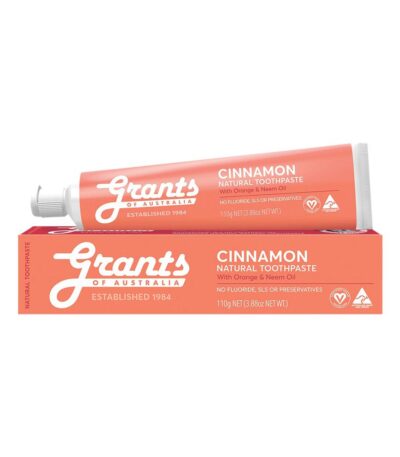 Grants of Australia - Natural Toothpaste - Cinnamon 110g