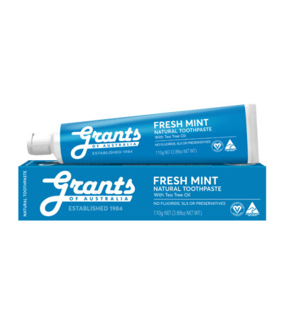 Grants of Australia - Natural Toothpaste - Fresh Mint 110g