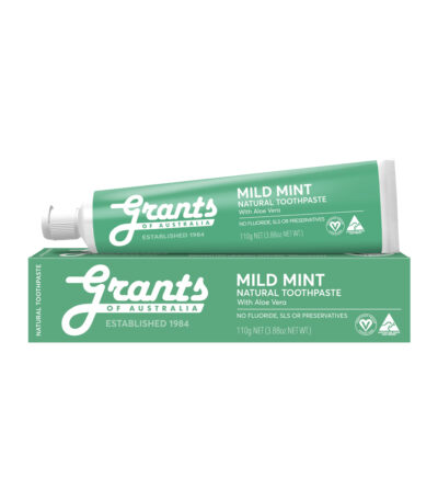 Grants of Australia - Natural Toothpaste - Mild Mint 110g