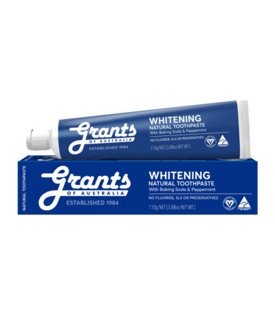 Grants of Australia - Natural Toothpaste - Whitening (Peppermint) 110g