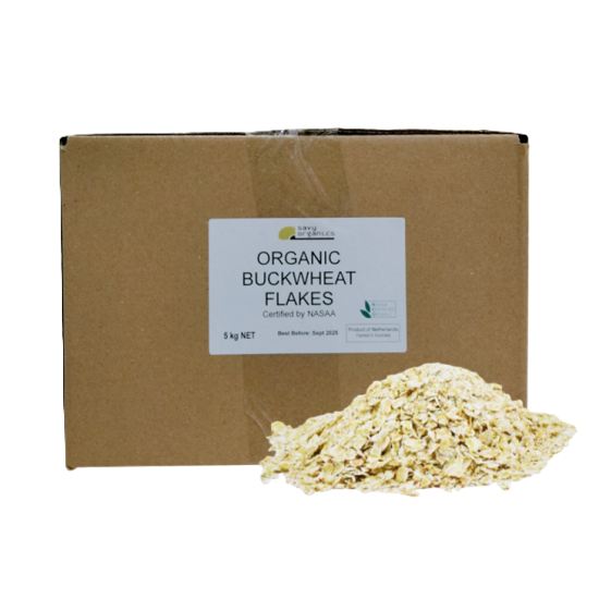 Savy Organics - Buckwheat Flakes 5kg