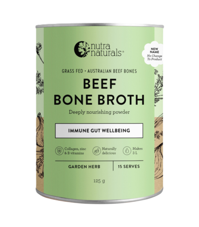 Nutra Organics - Beef Bone Broth - Garden Herb 125g