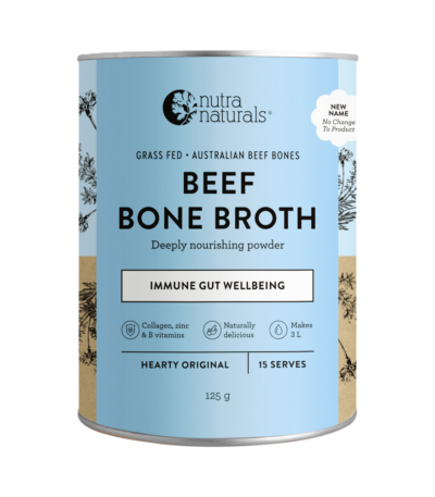 Nutra Organics - Beef Bone Broth - Hearty Original 125g