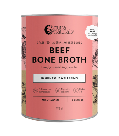Nutra Organics - Beef Bone Broth - Miso Ramen 125g