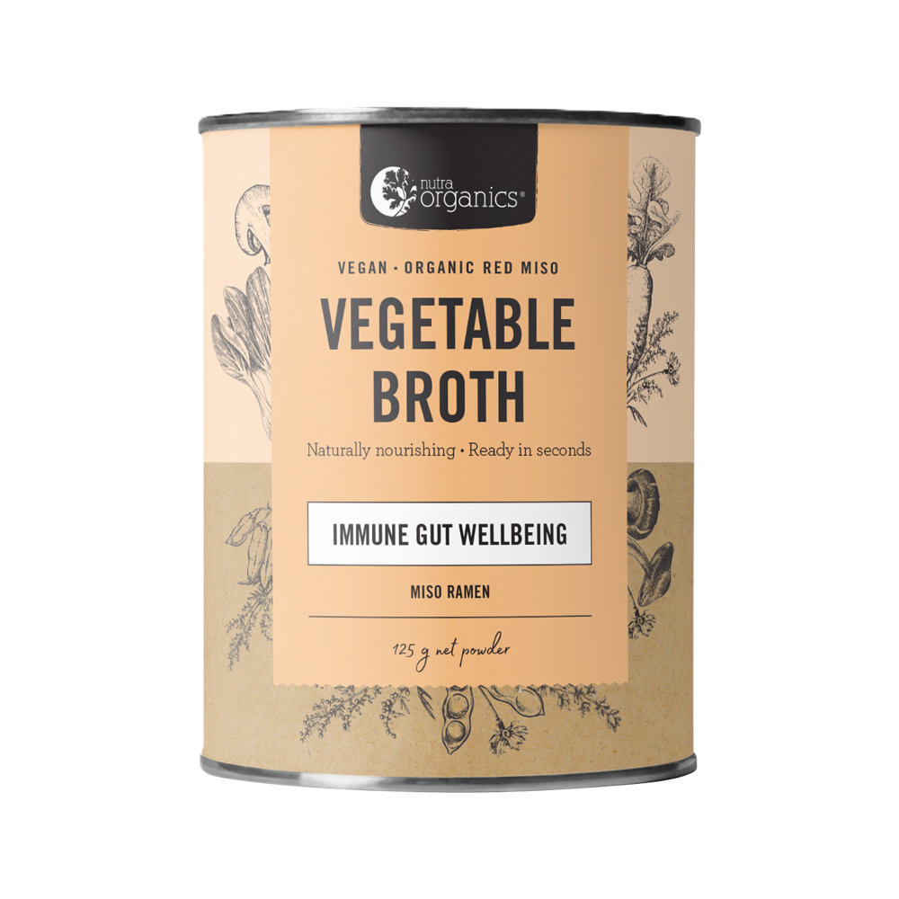 Nutra Organics - Vegetable Broth - Miso Ramen 125g