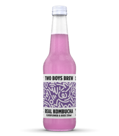 Two Boys Brew - Real Kombucha - Grand Bazaar (Elderflower & Rose) 330ml